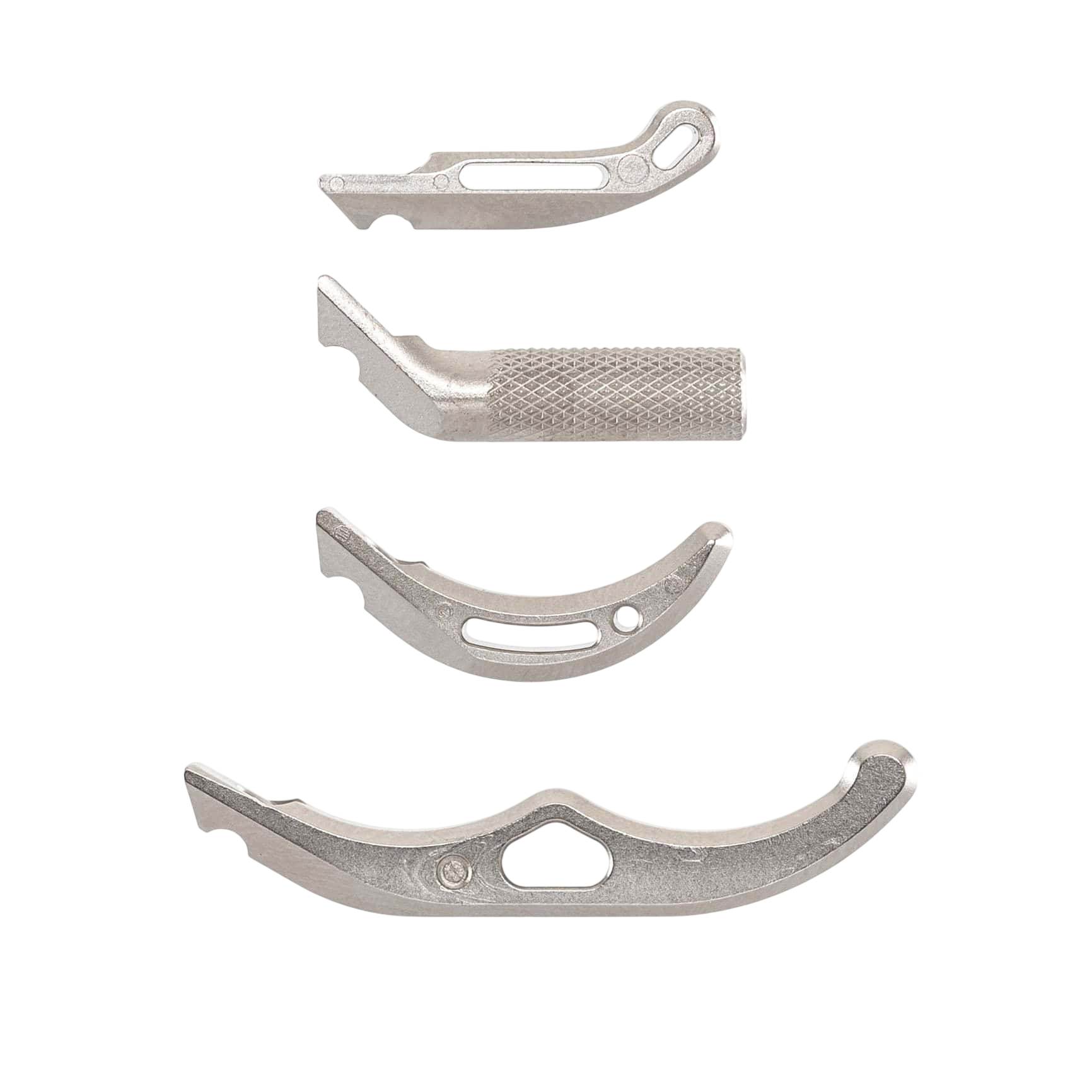 Precision archery release parts for improved bowhunting performance.