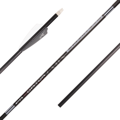 Carbon Express Predator AIR 4mm Fletched Carbon Hunting Arrows (6-Pack)
