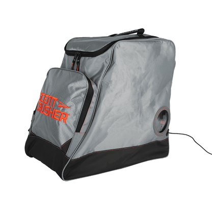High-performance archery gear bag with storage and electronic charging port.