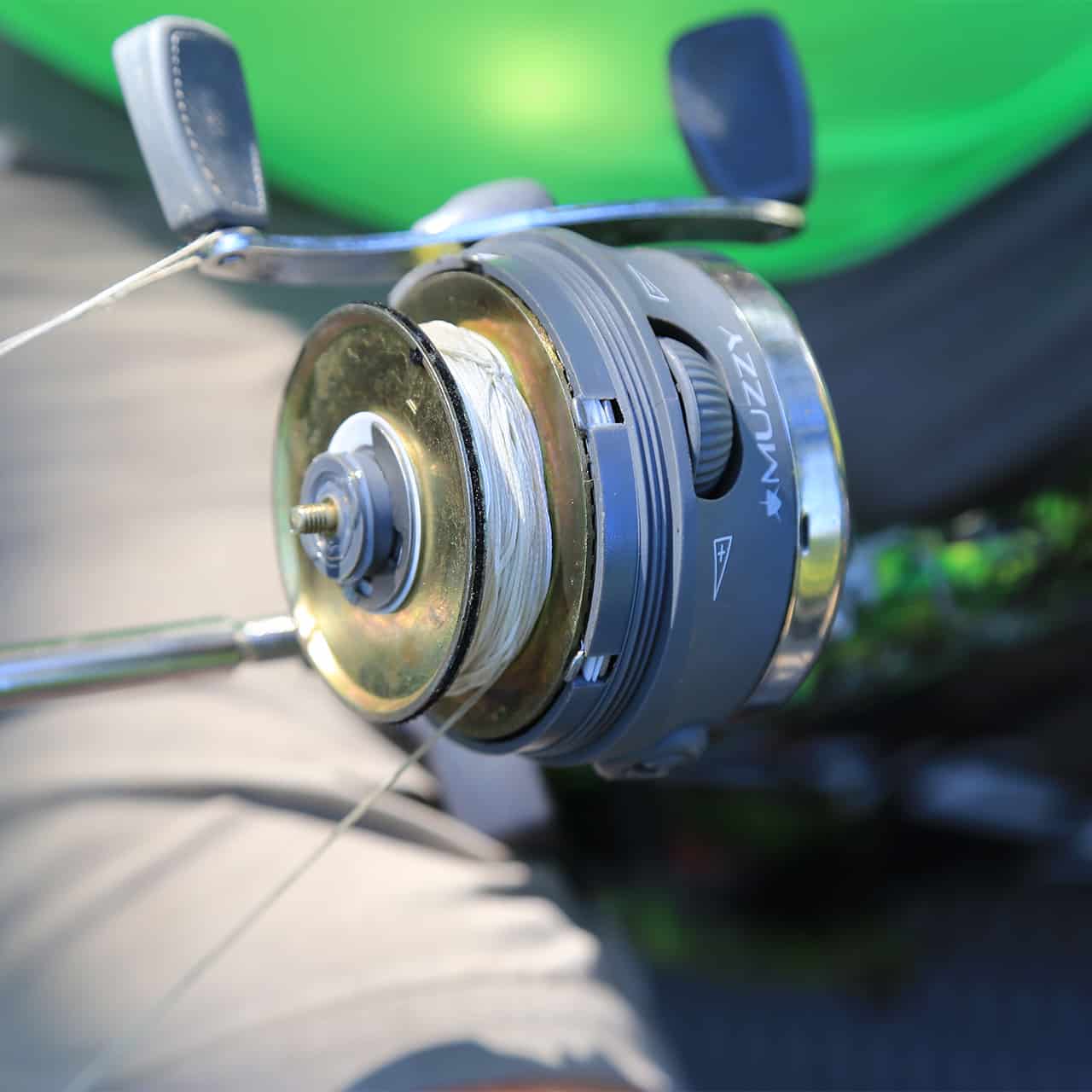 Muzzy Bowfishing Reel Xd Pro-b Spin Style Push Button W/mount