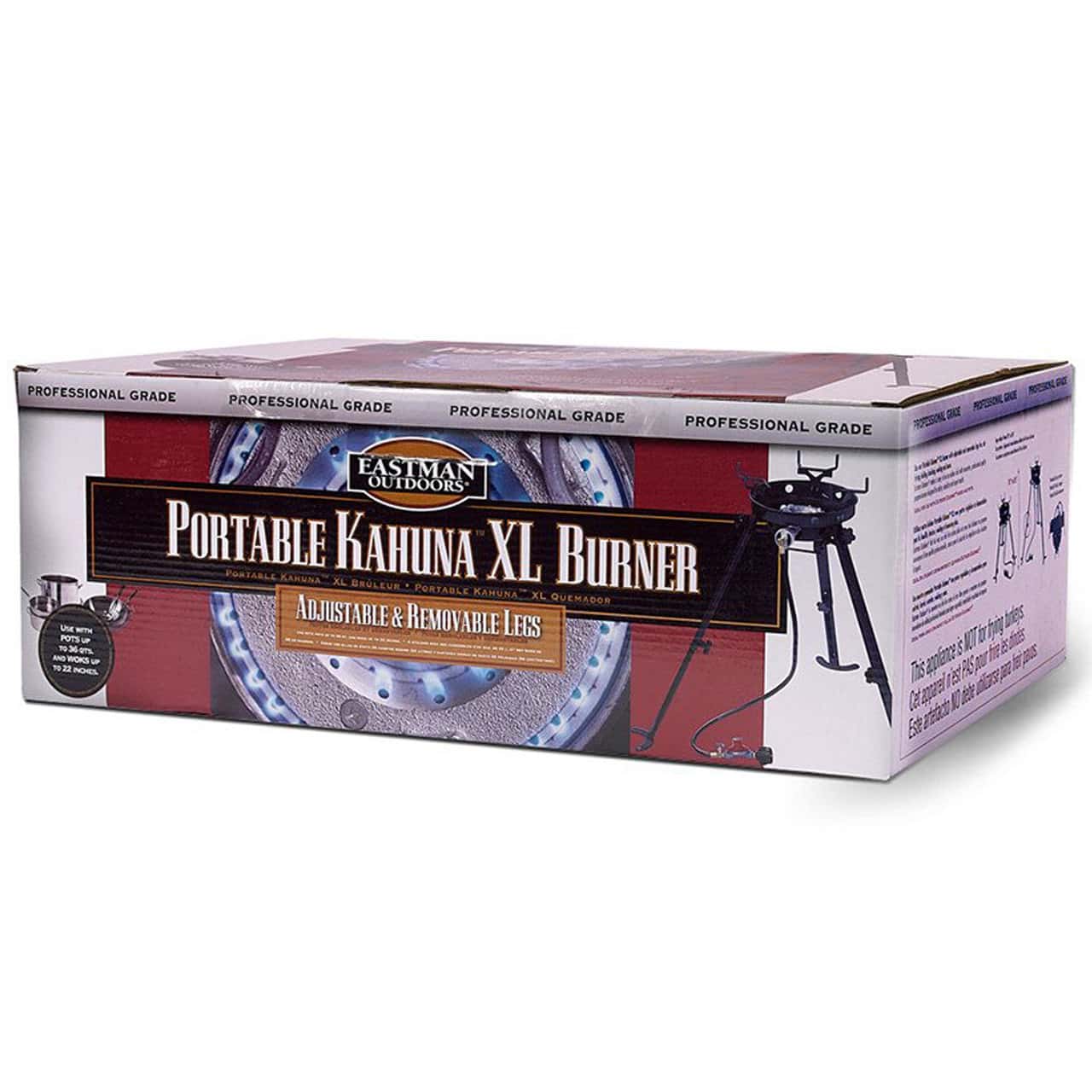Portable Kahuna Burner w/XL Brackets