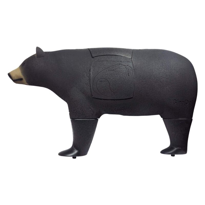 GlenDel Bear 3D target for realistic archery practice